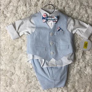 Baby Boy Seersucker suit 3 months Edgehill